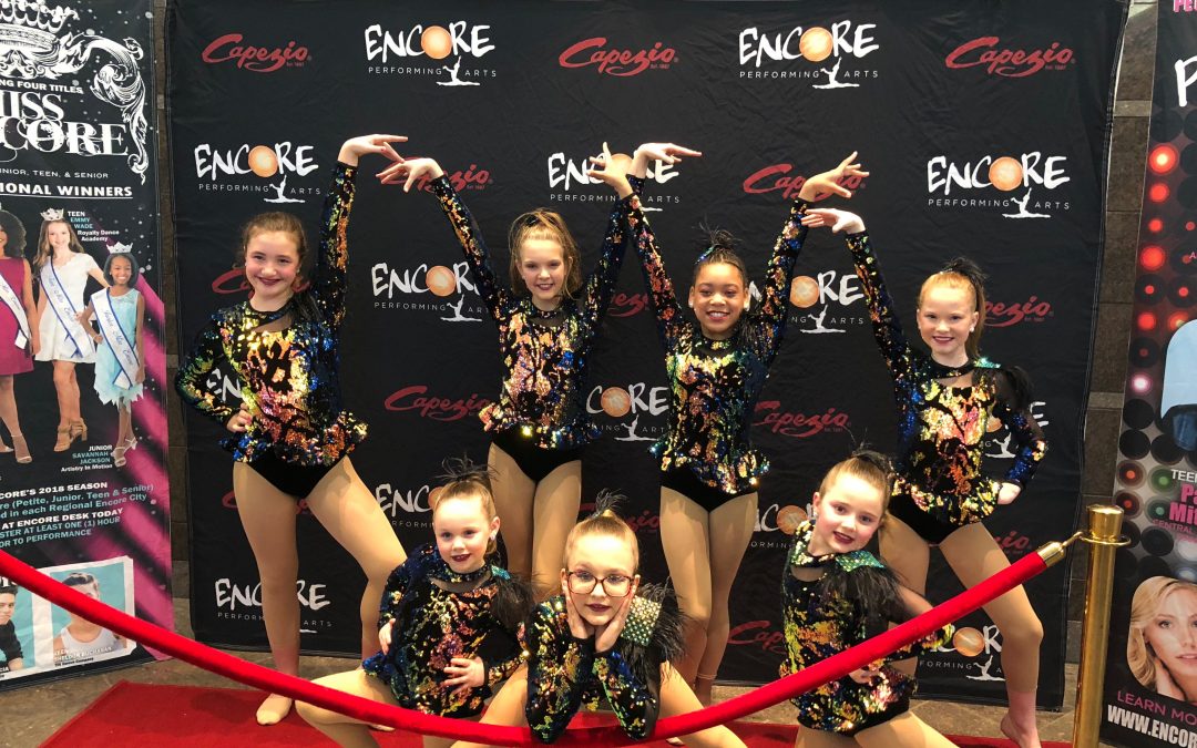 Dance Team wins Ultra High Gold at Encore